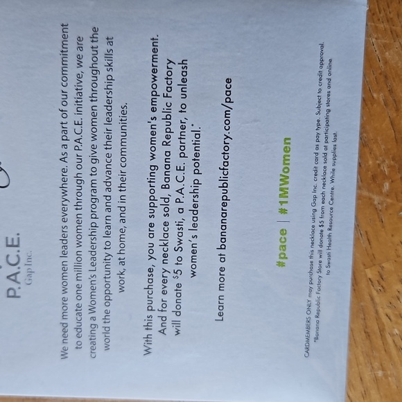 Banana Republic Factory necklace - Picture 6 of 6